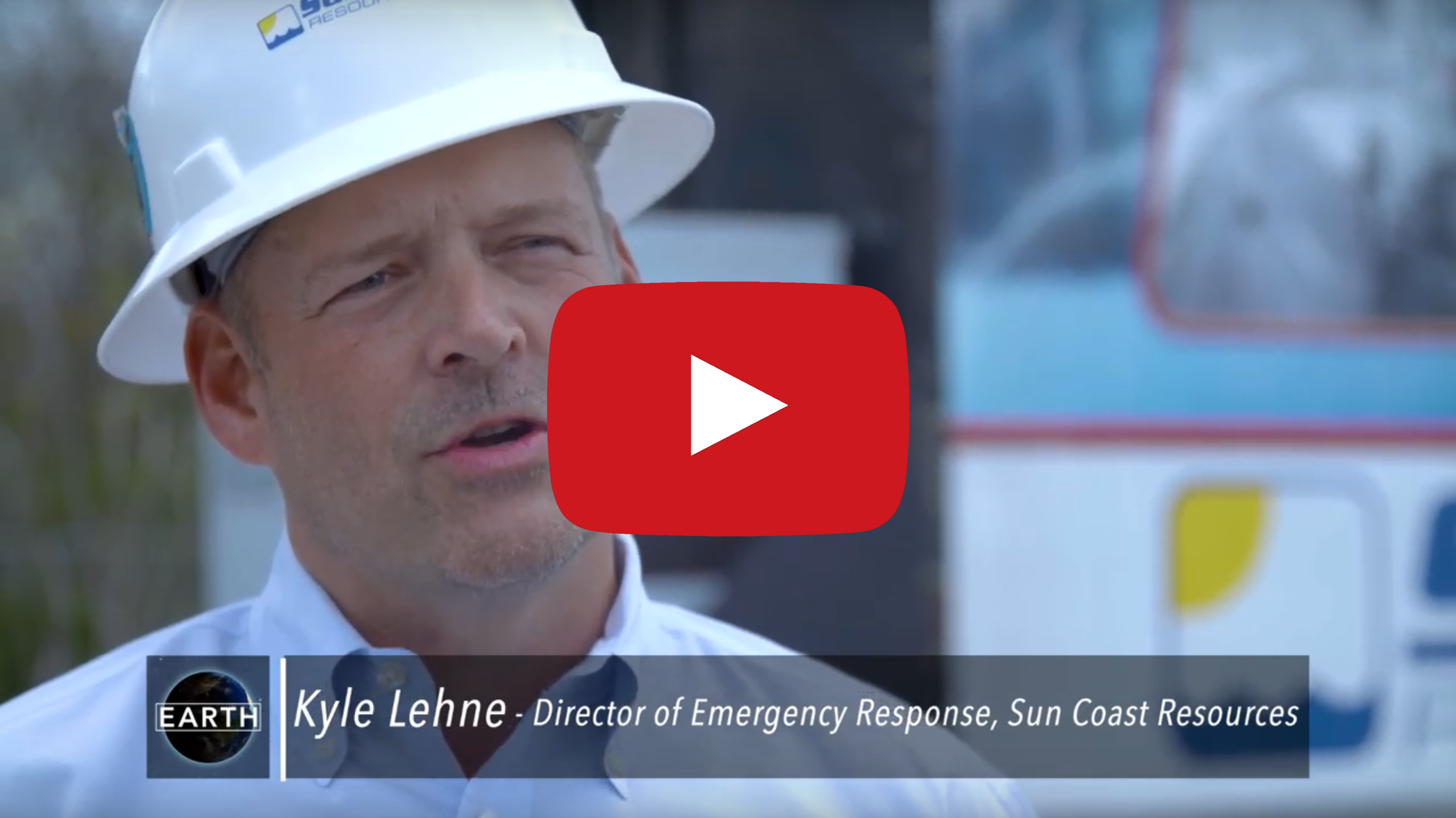 Sun Coast Resources emergency response relief efforts news segment.